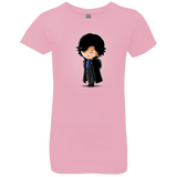 T-Shirts Light Pink / YXS Sherlock (2) Girls Premium T-Shirt