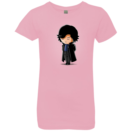 T-Shirts Light Pink / YXS Sherlock (2) Girls Premium T-Shirt