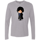 T-Shirts Heather Grey / Small Sherlock (2) Men's Premium Long Sleeve