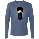 T-Shirts Indigo / Small Sherlock (2) Men's Premium Long Sleeve