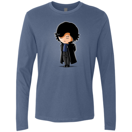 T-Shirts Indigo / Small Sherlock (2) Men's Premium Long Sleeve