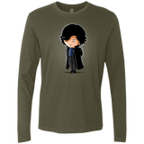 T-Shirts Military Green / Small Sherlock (2) Men's Premium Long Sleeve