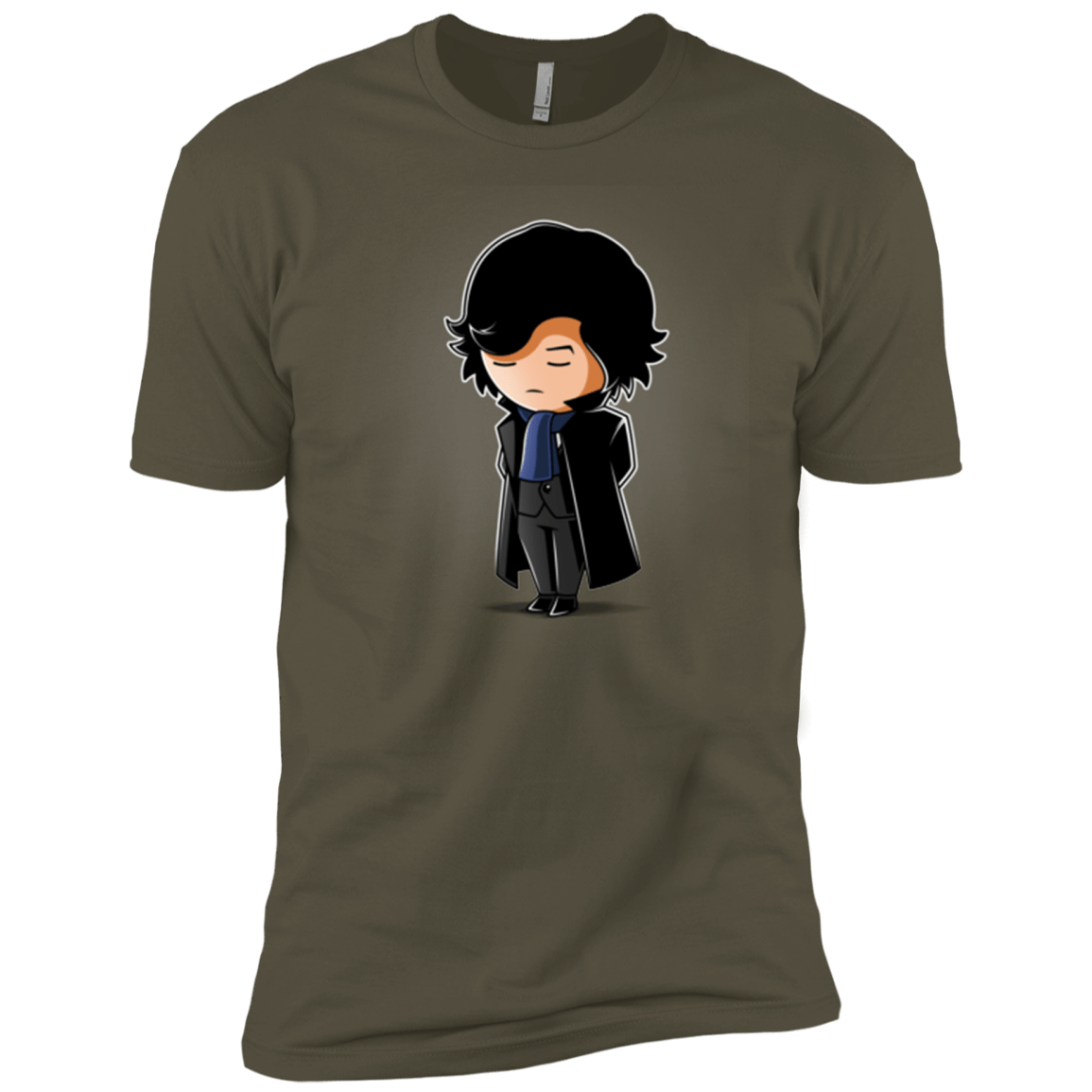 T-Shirts Military Green / X-Small Sherlock (2) Men's Premium T-Shirt