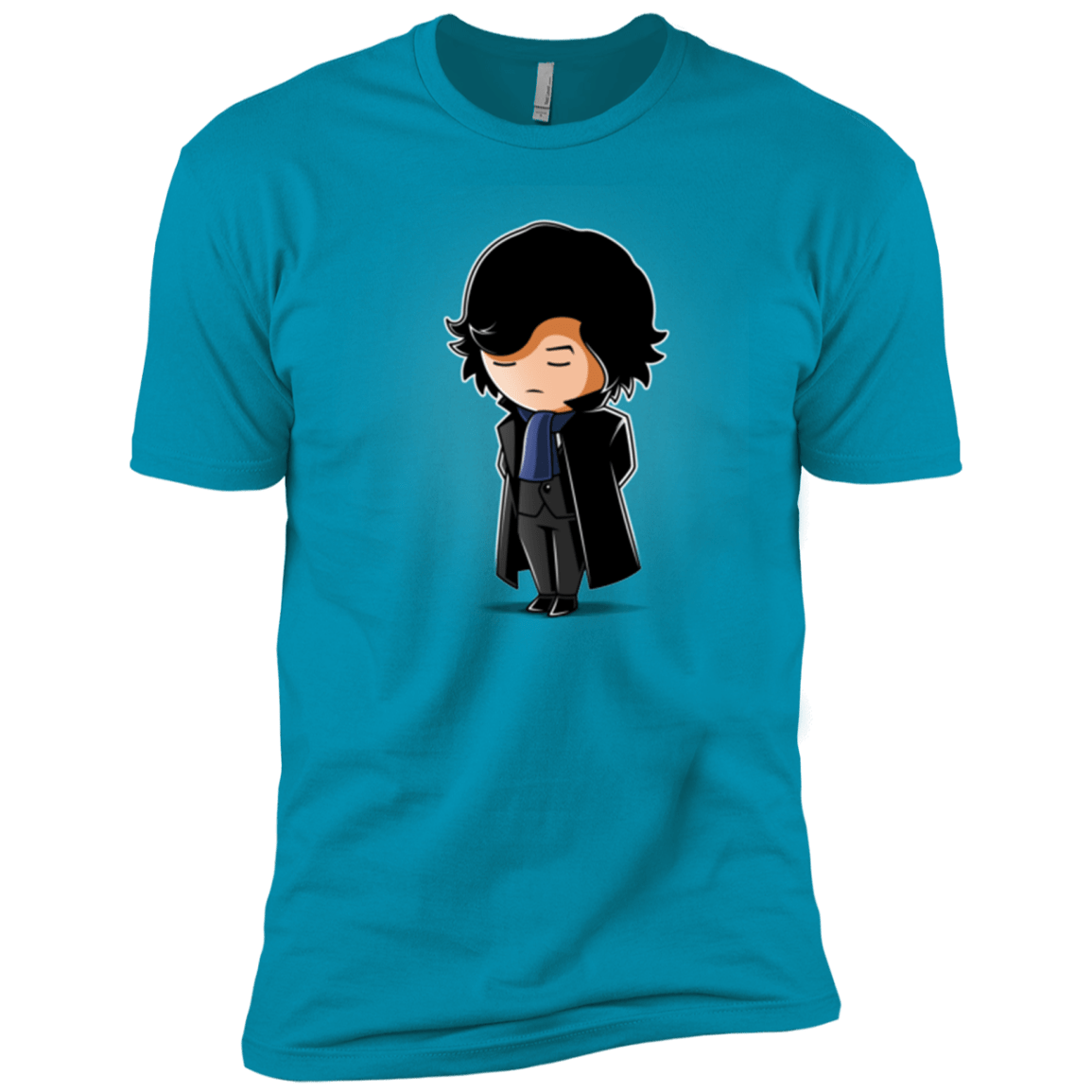 T-Shirts Turquoise / X-Small Sherlock (2) Men's Premium T-Shirt