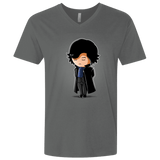 T-Shirts Heavy Metal / X-Small Sherlock (2) Men's Premium V-Neck