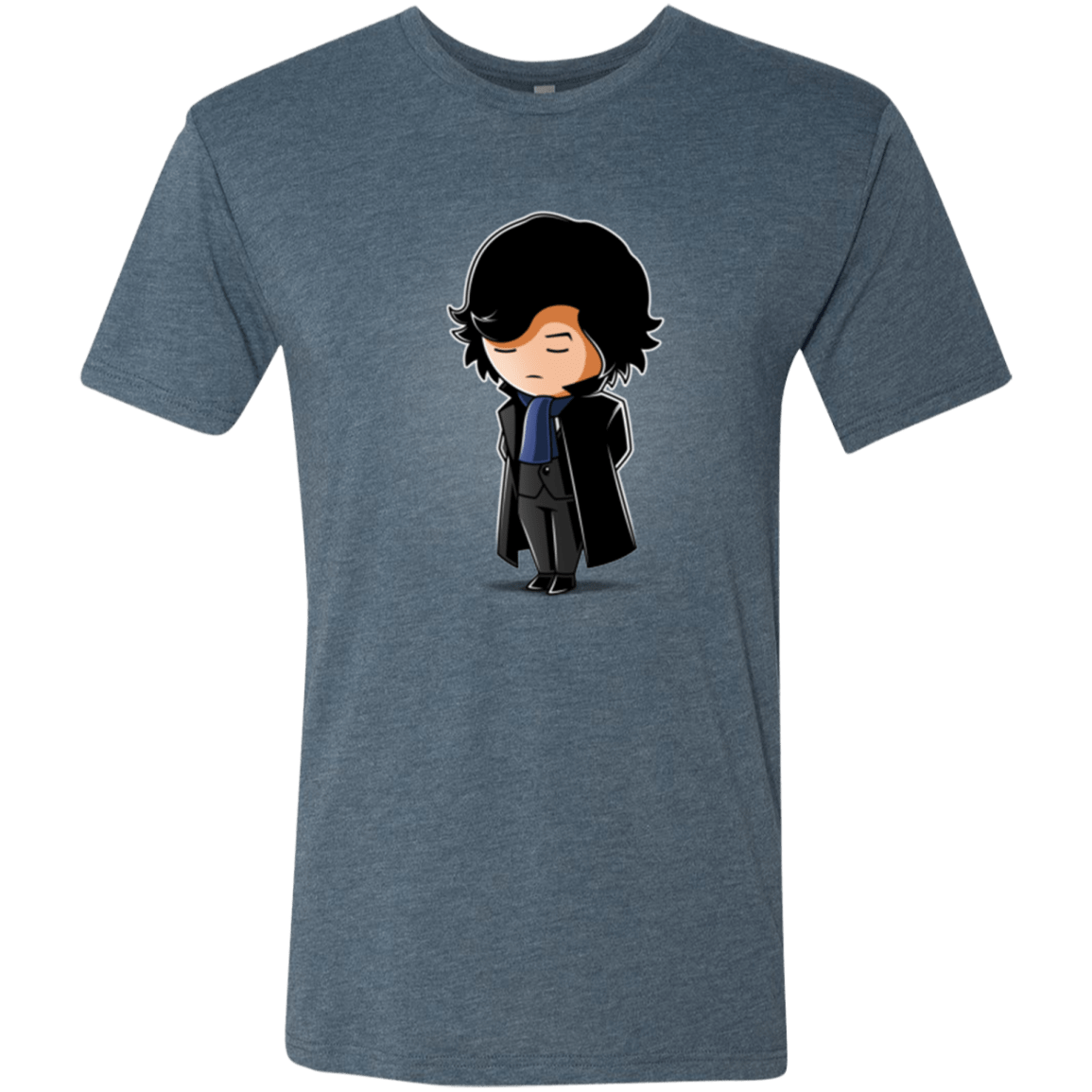 T-Shirts Indigo / Small Sherlock (2) Men's Triblend T-Shirt