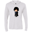 T-Shirts Heather White / X-Small Sherlock (2) Triblend Long Sleeve Hoodie Tee