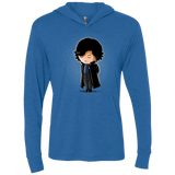 T-Shirts Vintage Royal / X-Small Sherlock (2) Triblend Long Sleeve Hoodie Tee