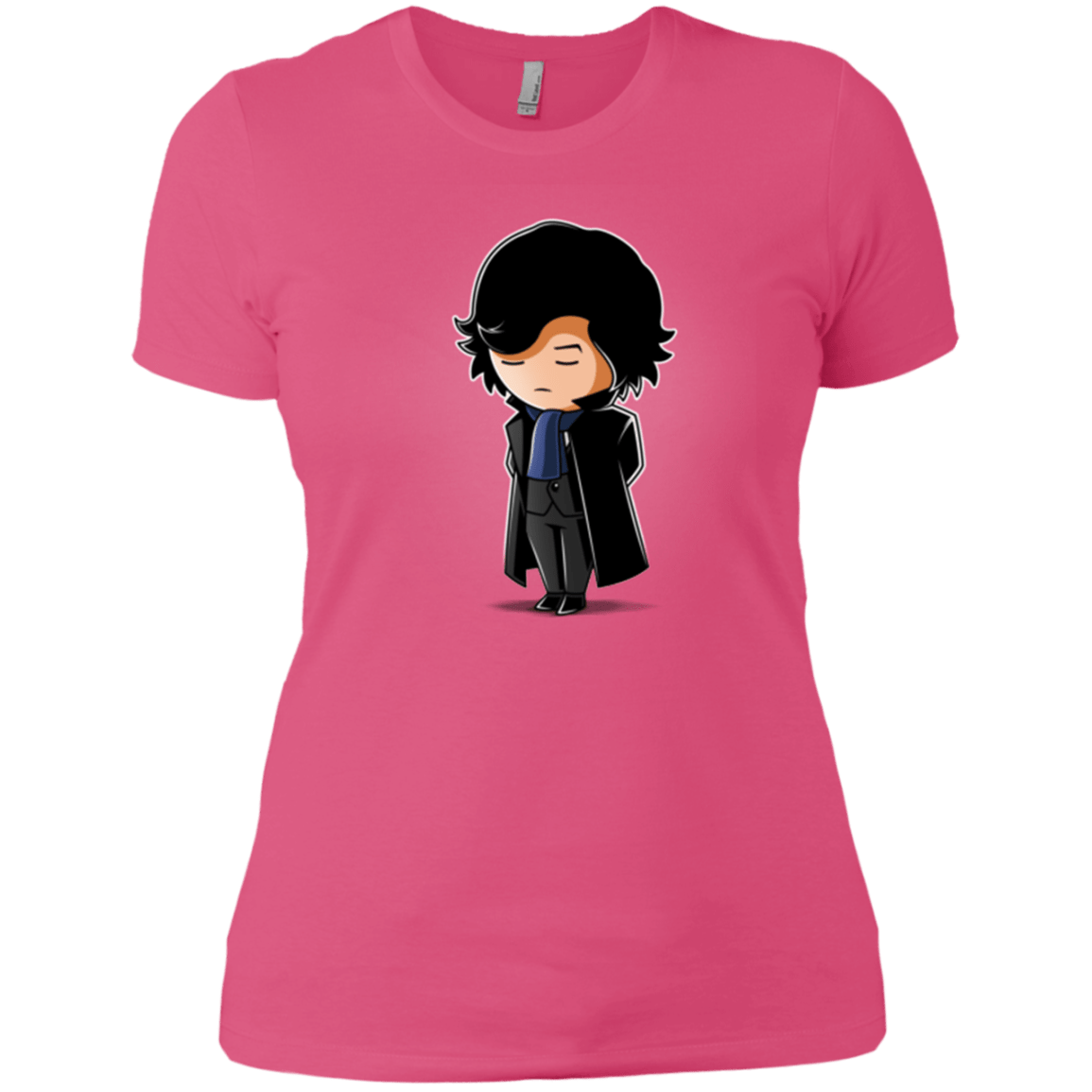 T-Shirts Hot Pink / X-Small Sherlock (2) Women's Premium T-Shirt