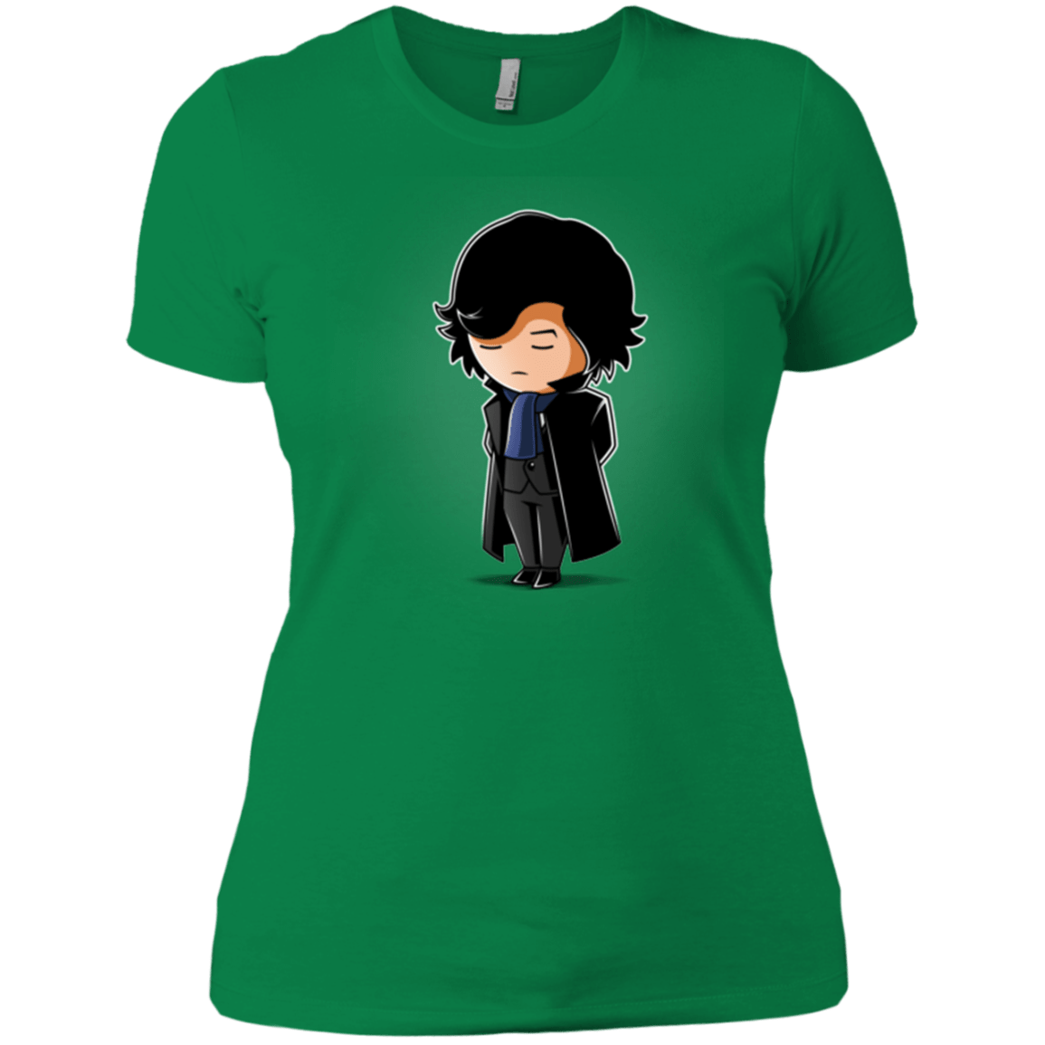T-Shirts Kelly Green / X-Small Sherlock (2) Women's Premium T-Shirt