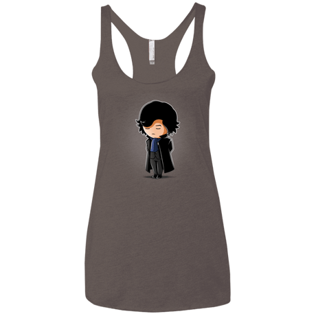 T-Shirts Macchiato / X-Small Sherlock (2) Women's Triblend Racerback Tank