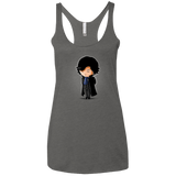 T-Shirts Premium Heather / X-Small Sherlock (2) Women's Triblend Racerback Tank