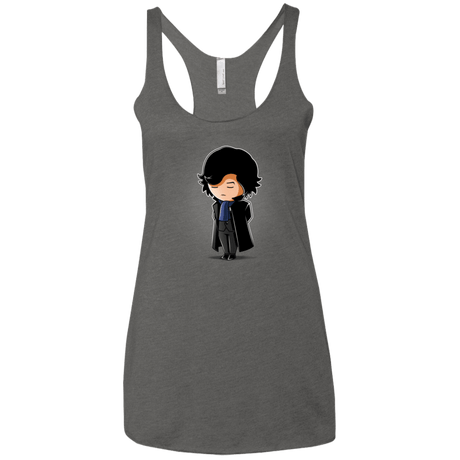 T-Shirts Premium Heather / X-Small Sherlock (2) Women's Triblend Racerback Tank