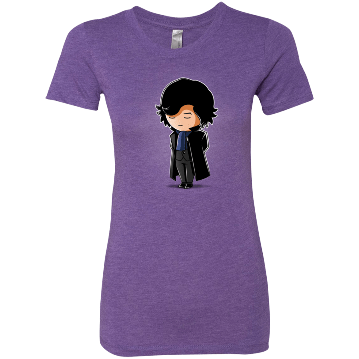 T-Shirts Purple Rush / Small Sherlock (2) Women's Triblend T-Shirt