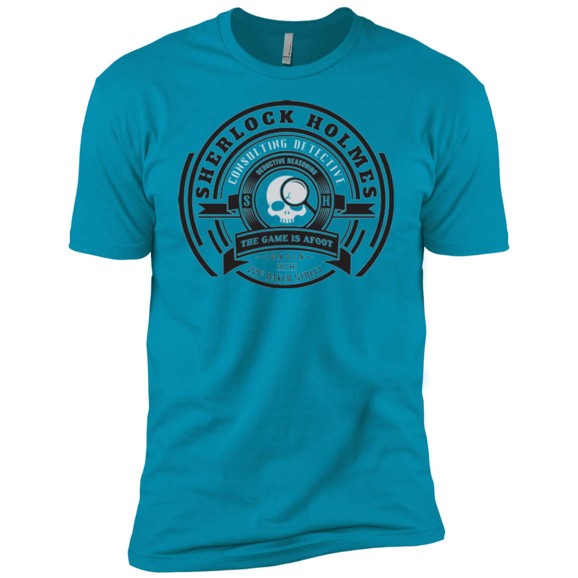 T-Shirts Turquoise / YXS Sherlock Holmes Boys Premium T-Shirt
