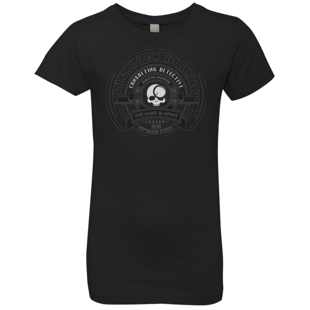 T-Shirts Black / YXS Sherlock Holmes Girls Premium T-Shirt