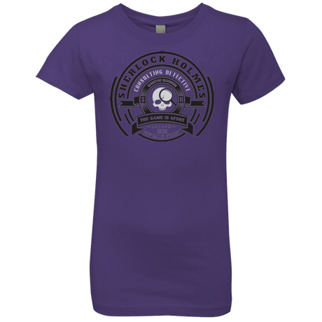 T-Shirts Purple Rush / YXS Sherlock Holmes Girls Premium T-Shirt