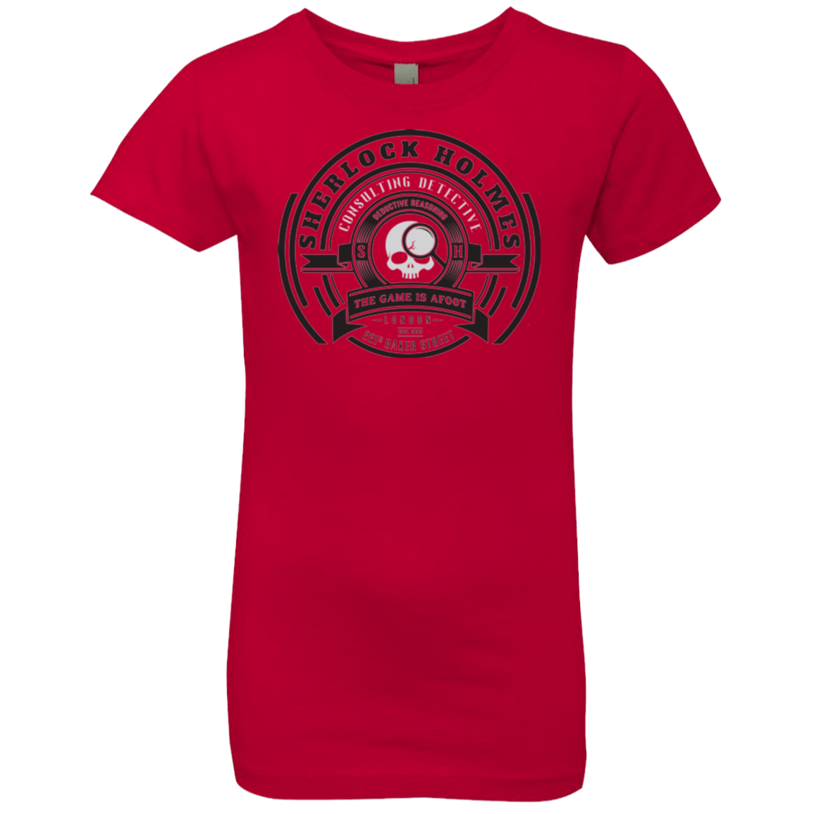T-Shirts Red / YXS Sherlock Holmes Girls Premium T-Shirt