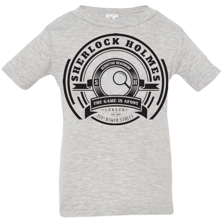 T-Shirts Heather Grey / 6 Months Sherlock Holmes Infant Premium T-Shirt