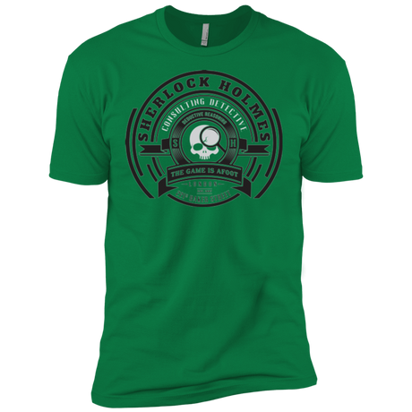 T-Shirts Kelly Green / X-Small Sherlock Holmes Men's Premium T-Shirt