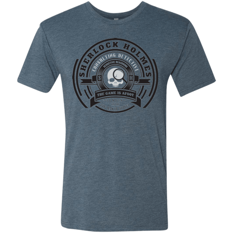T-Shirts Indigo / Small Sherlock Holmes Men's Triblend T-Shirt