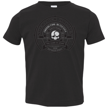 T-Shirts Black / 2T Sherlock Holmes Toddler Premium T-Shirt