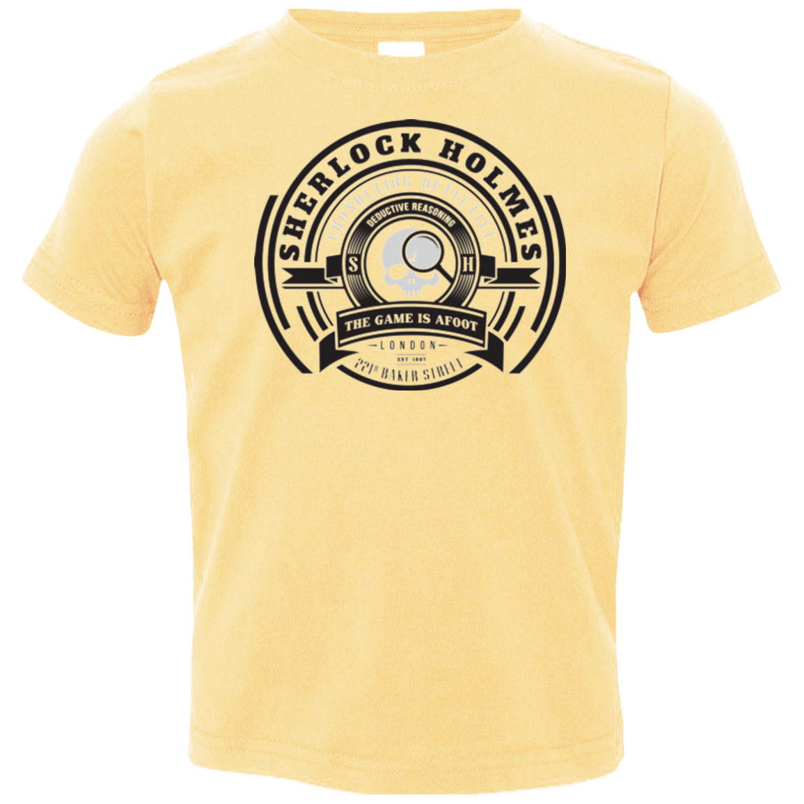 T-Shirts Butter / 2T Sherlock Holmes Toddler Premium T-Shirt