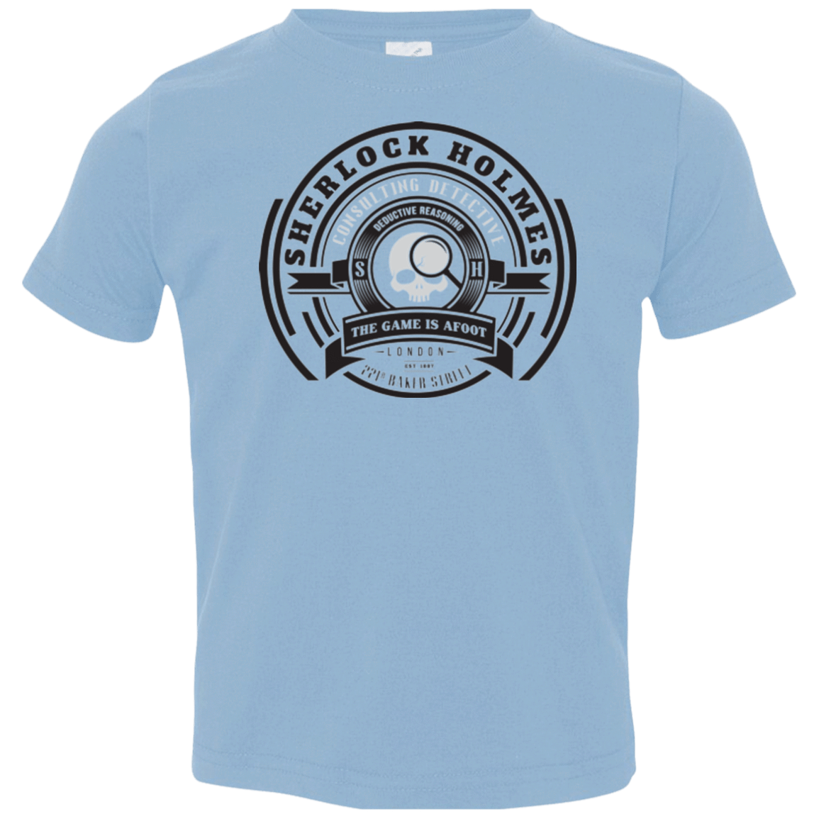 T-Shirts Light Blue / 2T Sherlock Holmes Toddler Premium T-Shirt