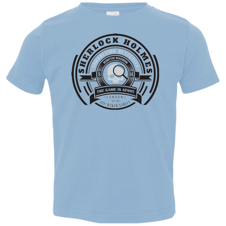 T-Shirts Light Blue / 2T Sherlock Holmes Toddler Premium T-Shirt