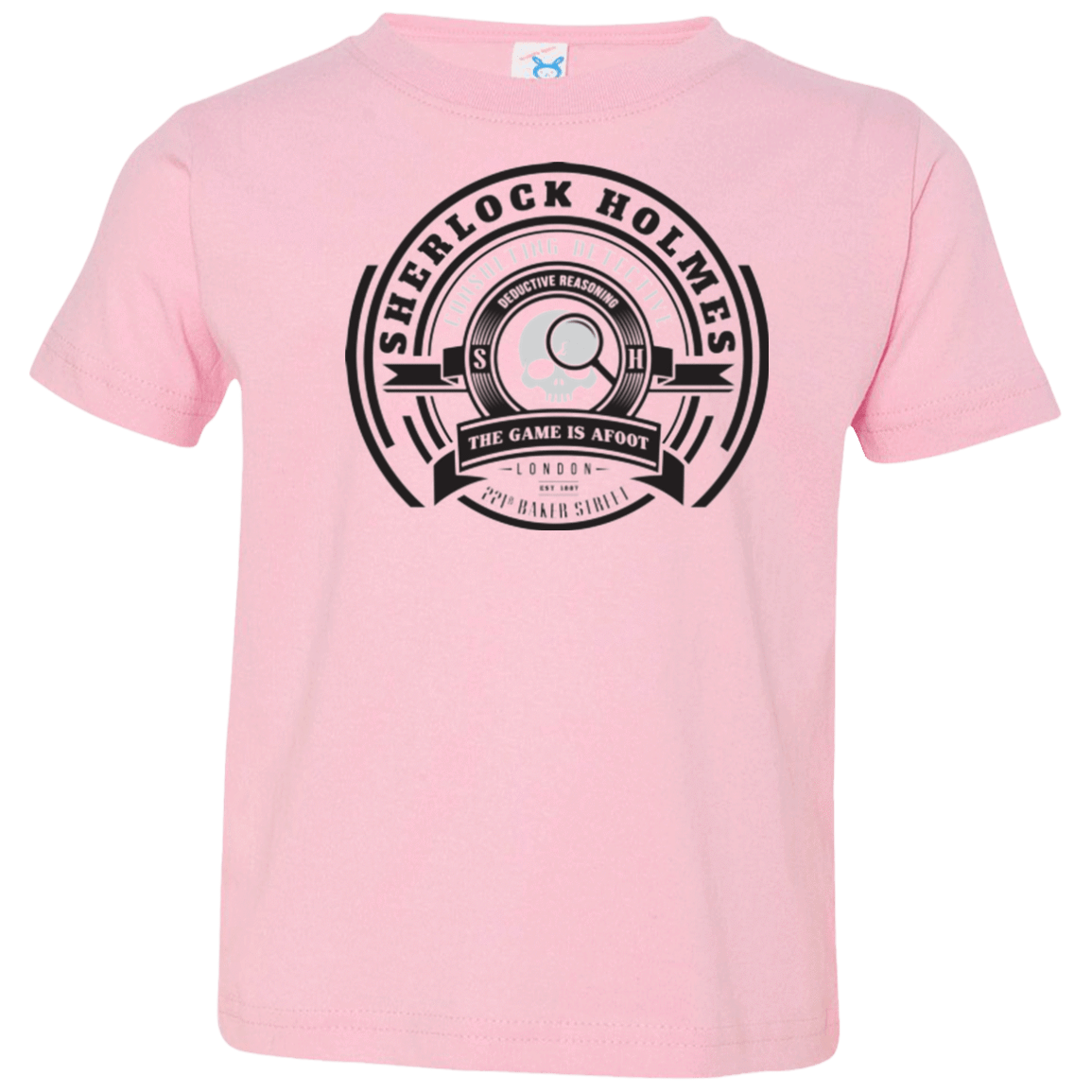 T-Shirts Pink / 2T Sherlock Holmes Toddler Premium T-Shirt