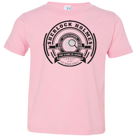 T-Shirts Pink / 2T Sherlock Holmes Toddler Premium T-Shirt