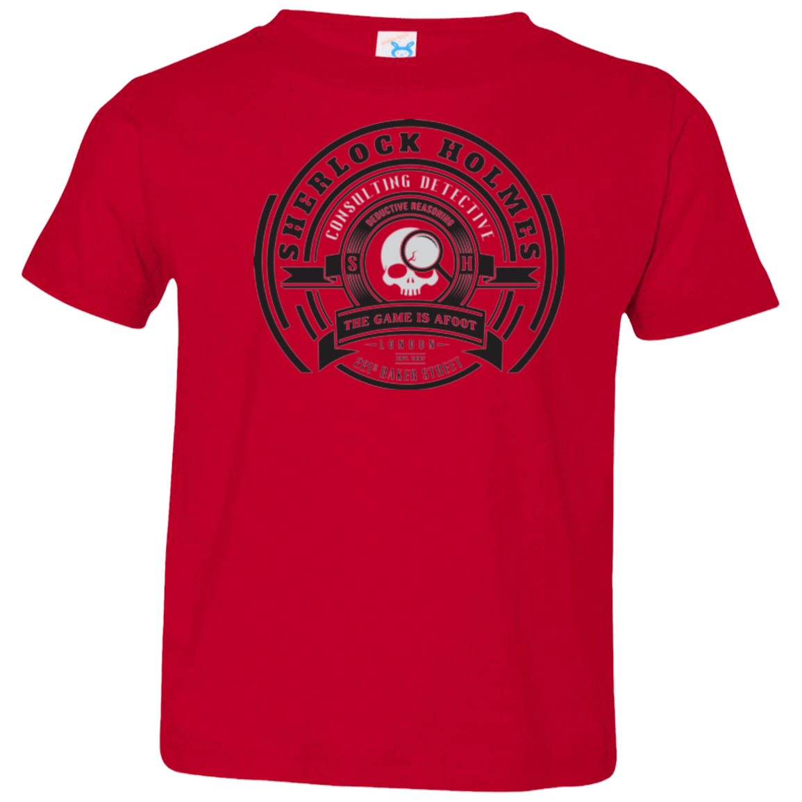 T-Shirts Red / 2T Sherlock Holmes Toddler Premium T-Shirt