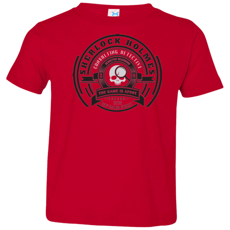 T-Shirts Red / 2T Sherlock Holmes Toddler Premium T-Shirt