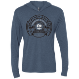 T-Shirts Indigo / X-Small Sherlock Holmes Triblend Long Sleeve Hoodie Tee