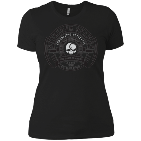 T-Shirts Black / X-Small Sherlock Holmes Women's Premium T-Shirt