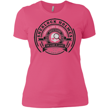 T-Shirts Hot Pink / X-Small Sherlock Holmes Women's Premium T-Shirt
