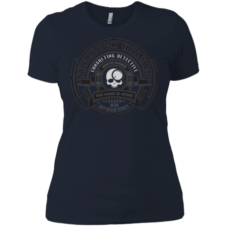 T-Shirts Midnight Navy / X-Small Sherlock Holmes Women's Premium T-Shirt