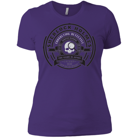 T-Shirts Purple Rush/ / X-Small Sherlock Holmes Women's Premium T-Shirt