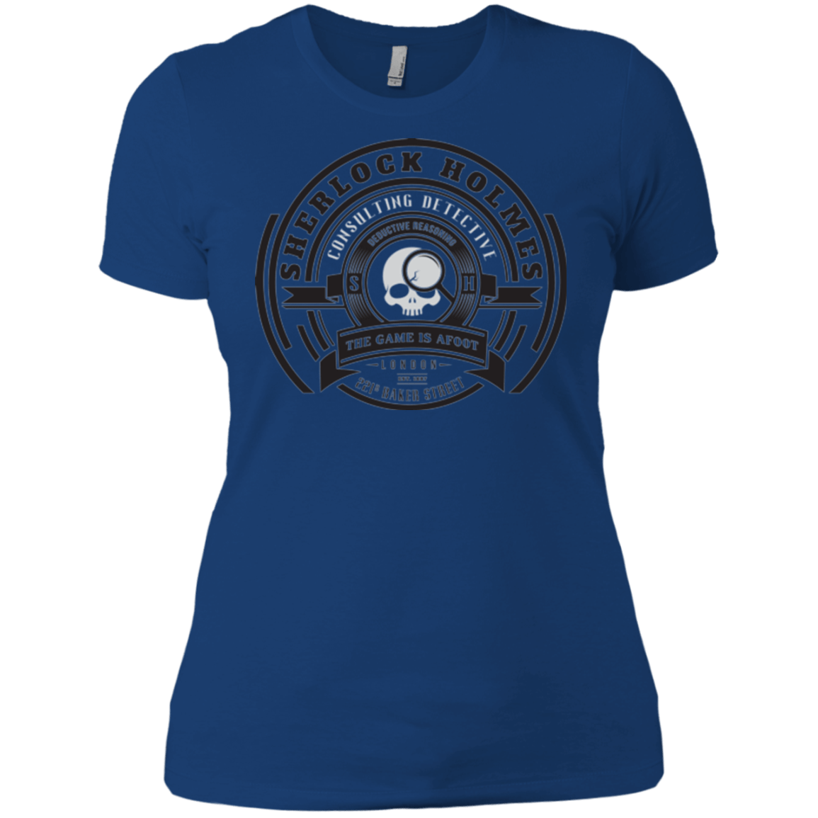 T-Shirts Royal / X-Small Sherlock Holmes Women's Premium T-Shirt