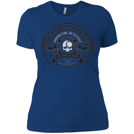 T-Shirts Royal / X-Small Sherlock Holmes Women's Premium T-Shirt