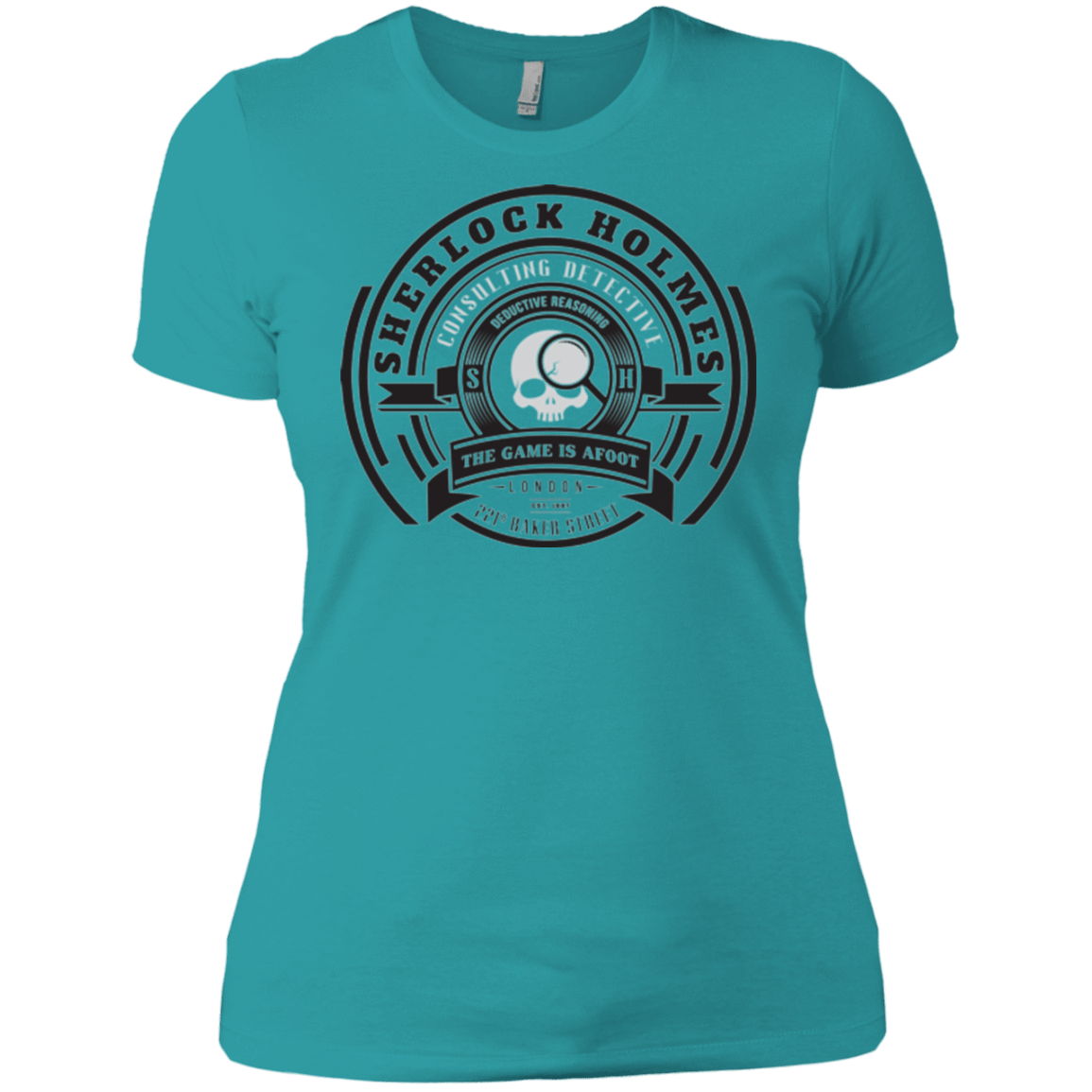 T-Shirts Tahiti Blue / X-Small Sherlock Holmes Women's Premium T-Shirt