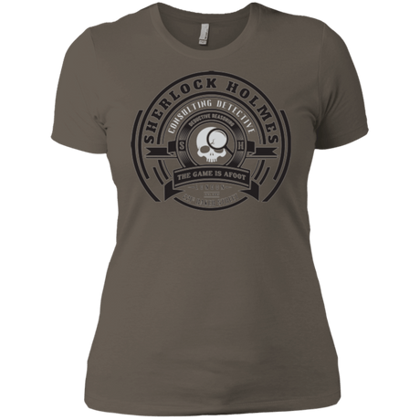 T-Shirts Warm Grey / X-Small Sherlock Holmes Women's Premium T-Shirt
