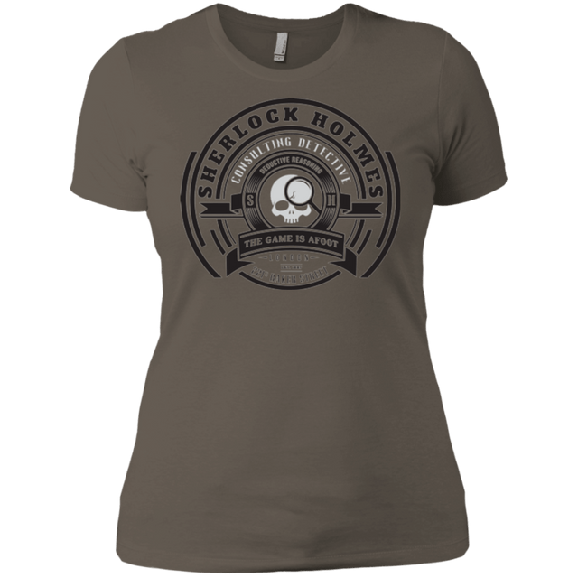 T-Shirts Warm Grey / X-Small Sherlock Holmes Women's Premium T-Shirt