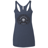 T-Shirts Vintage Navy / X-Small Sherlock Holmes Women's Triblend Racerback Tank