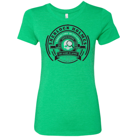 T-Shirts Envy / Small Sherlock Holmes Women's Triblend T-Shirt