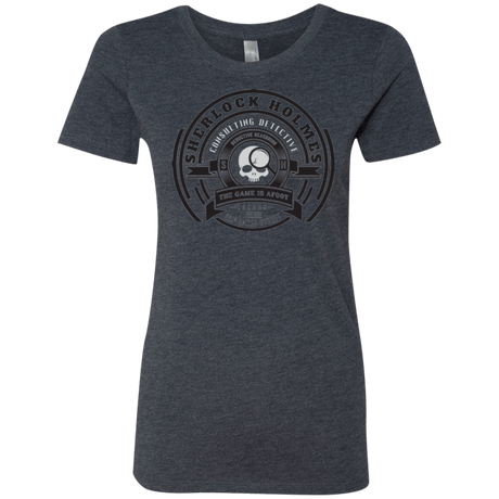 T-Shirts Vintage Navy / Small Sherlock Holmes Women's Triblend T-Shirt