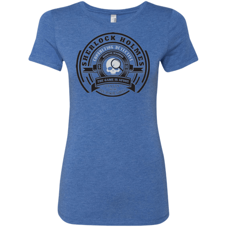 T-Shirts Vintage Royal / Small Sherlock Holmes Women's Triblend T-Shirt