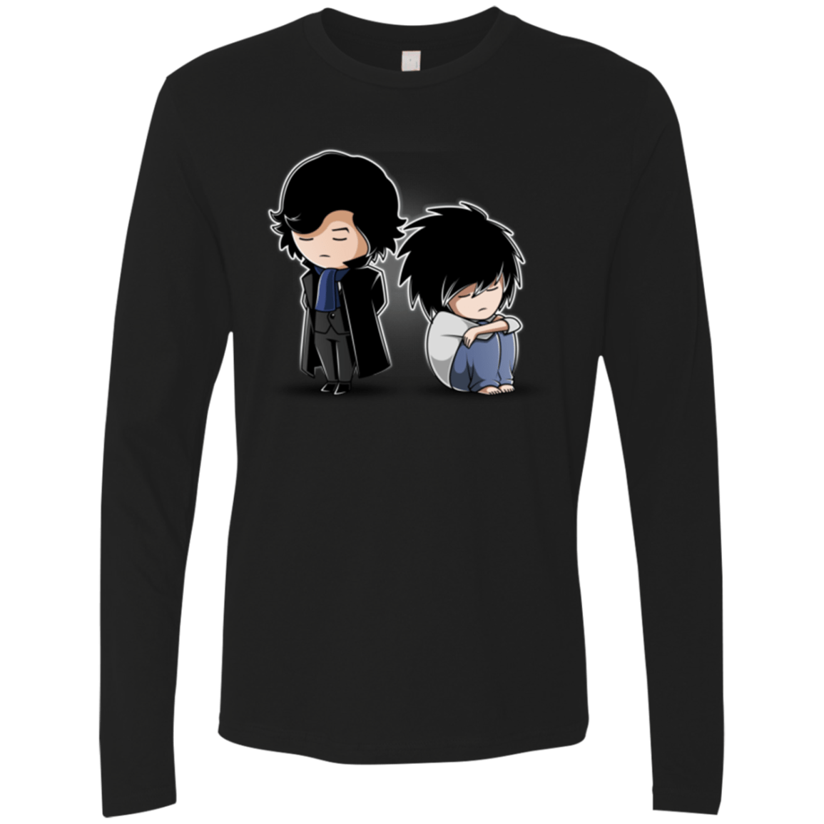T-Shirts Black / Small SherLock2 Men's Premium Long Sleeve