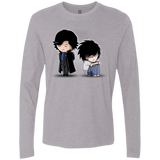 T-Shirts Heather Grey / Small SherLock2 Men's Premium Long Sleeve