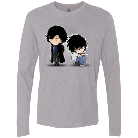 T-Shirts Heather Grey / Small SherLock2 Men's Premium Long Sleeve